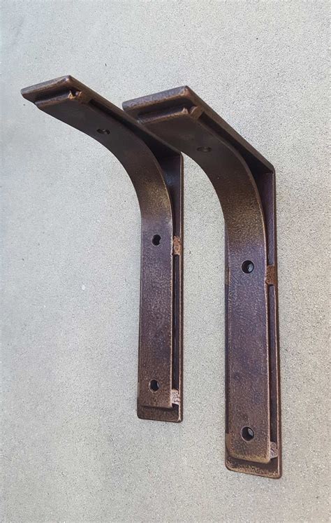 metal angle iron brackets|wrought iron countertop support brackets.